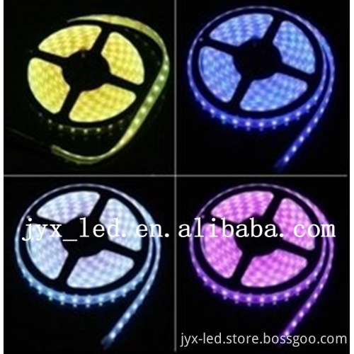 Factory sale cabinet 5m 300leds led Yellow light strip 12v non-waterproof smd5050 flexible led strip light for storefront